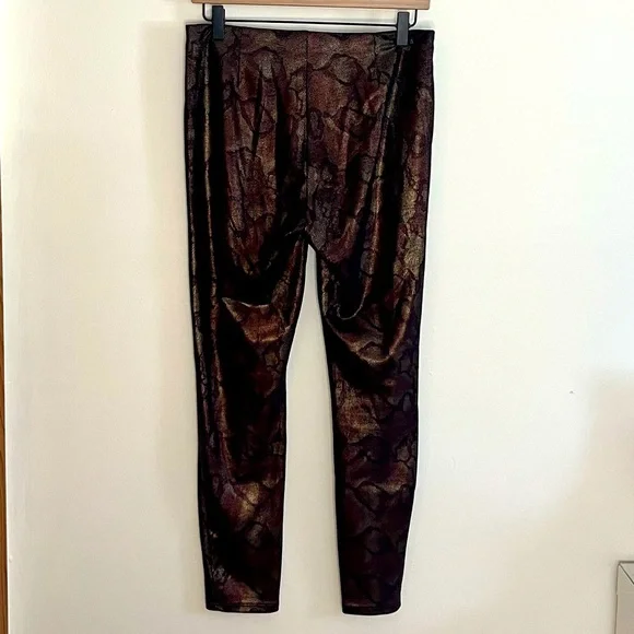 MOTHER Snakeskin High Waist Seamless Looker Ankle Pant